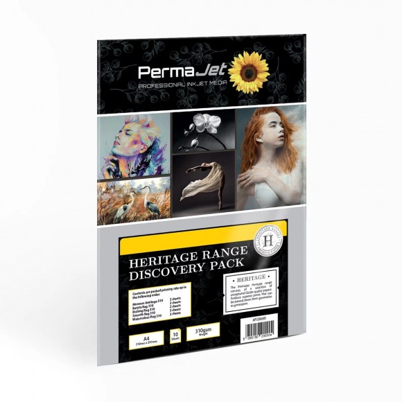Permajet Heritage Discovery Pack 10 Sheets